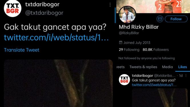 Twitter/RizkyBillar