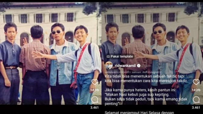 Instagram/@ridwankamil