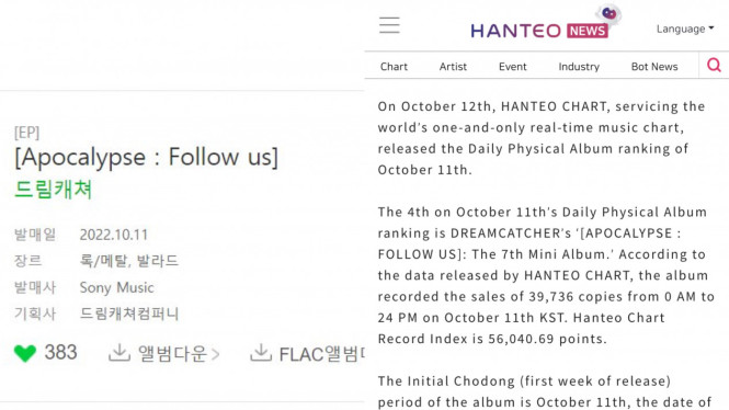 Twitter, hanteo news
