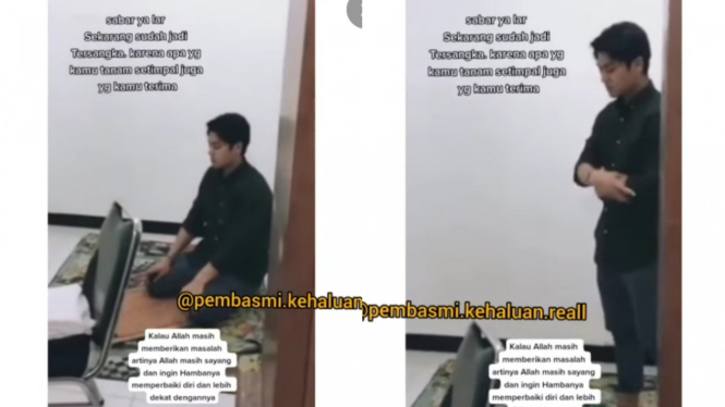 Viral! Video Rizky Billar Lagi Salat, Netizen Duga Pencitraan: Lebay