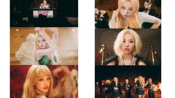 (G)-IDLE Jadi Marilyn Monroe di MV Nxde Untuk Comeback 'I Love'