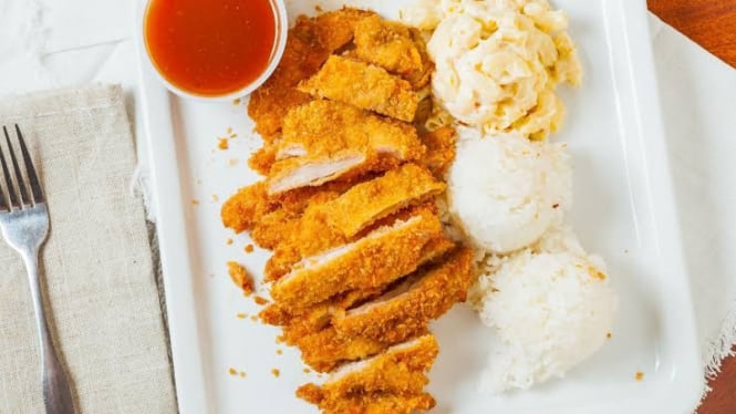 Katsu Flour Fried Chicken Recipe
