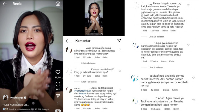 Instagram/@nessiejudge