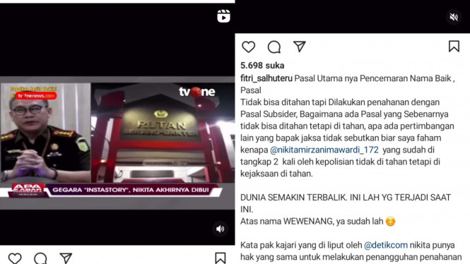 Instagram/@fitri_salhuteru