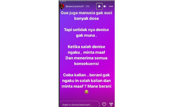 Instagram/denisechariesta31