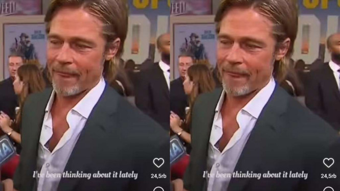 Instagram/@bradpittofflcial