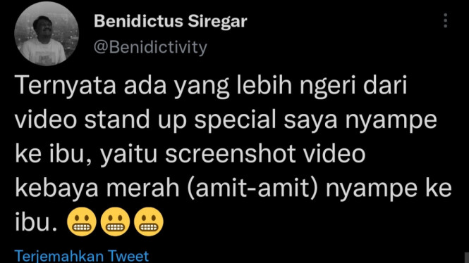 Twitter/ @Benidictivity