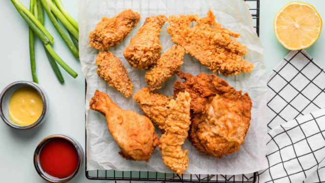cara membuat ayam kfc