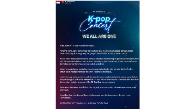 Instagram/weallareone_official