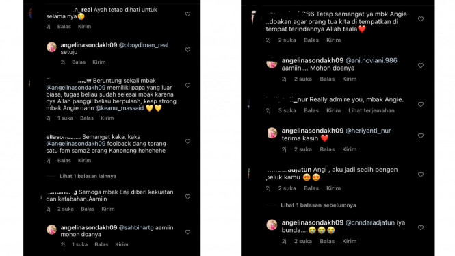 Instagram/angelinasondakh09