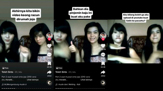 TikTok/ Teteh Sinta