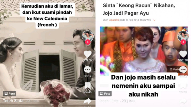 TikTok/ Teteh Sinta