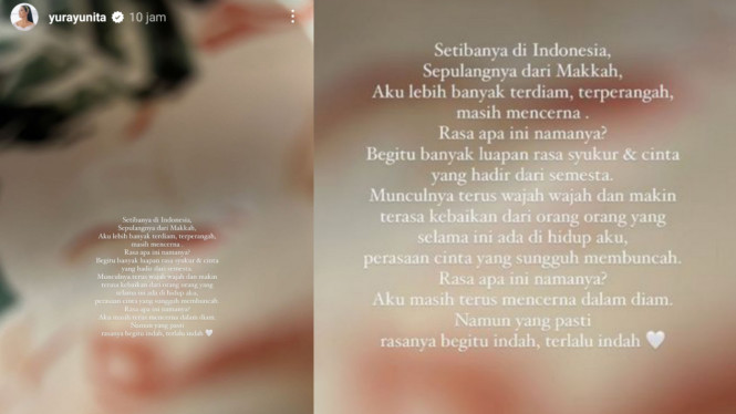 Instagram/@yurayunita