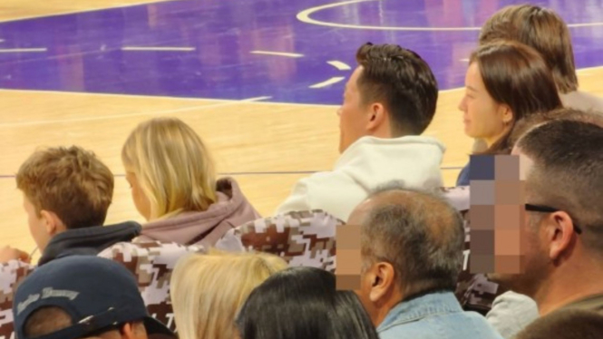 Jung Yu Mi dan Lee Seo Jin Terciduk Nonton LA Lakers, Jalin Hubungan?