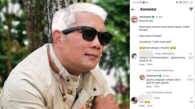 Instagram/@ridwankamil