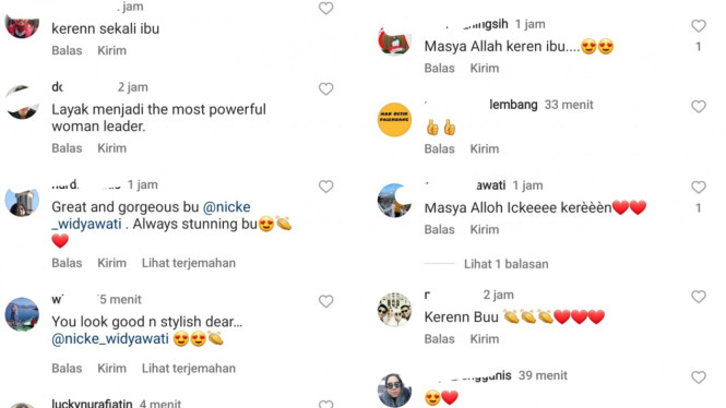 Instagram/nicke_widyawati