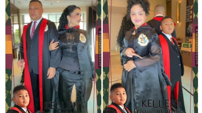 7 Potret Perayaan Ulang Tahun Kellen Lemos ke-10 Tahun, Konsep Unik Ala
