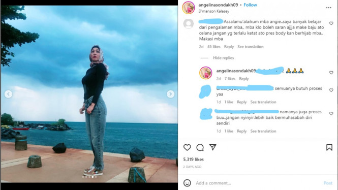 Instagram.com/angelinasondakh09