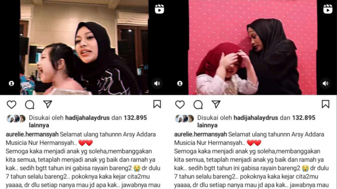 Instagram/@aurelie.hermansyah