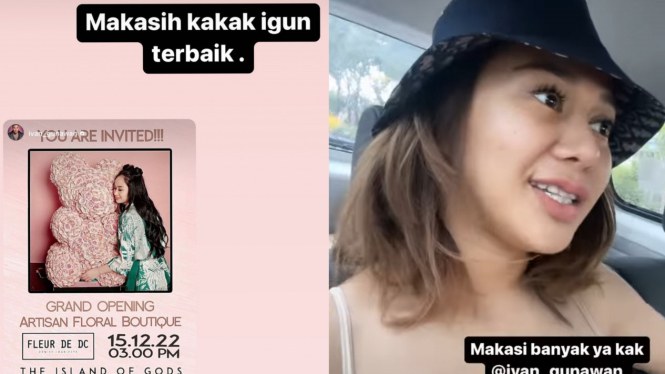 Dijauhi Para Artis, Denise Chariesta Girang Toko Bunganya Dipromosikan