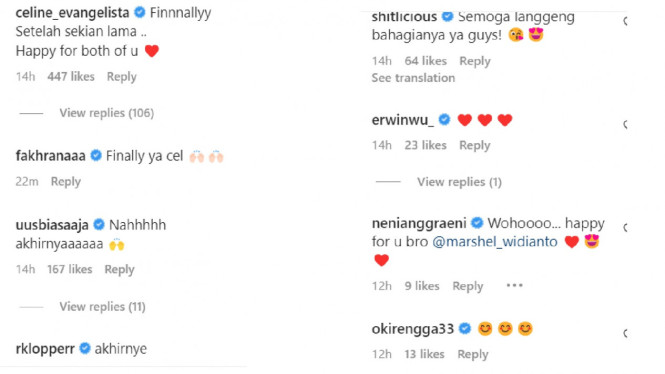 Instagram/marshel_widianto