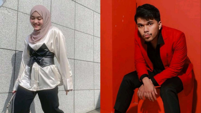 Instagram/@putridelinaa dan @thariqhalilintar