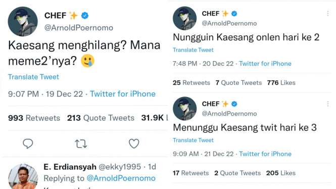 Twitter/ArnoldPoernomo