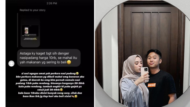 Dinan Fajrina, Istri Doni Salmanan Tidak Tahu Ada Nasi Padang Seharga