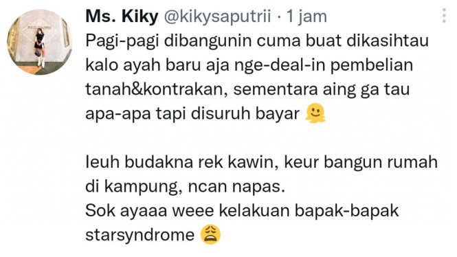 Twitter/kikysaputrii