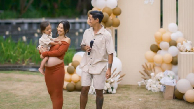 7 Potret Baby Shower Jennifer Bachdim, Tampil Cantik di Kehamilan Keempat