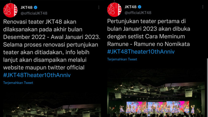 Twitter/ @officialJKT48