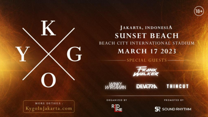 DJ Kygo Gelar Konser di Jakarta, Catat Tanggal dan Harga Tiketnya!