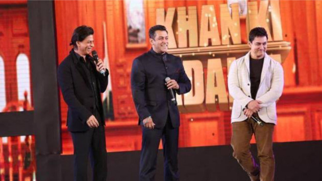 Shah rukh Khan, Salman Khan, aamir Khan