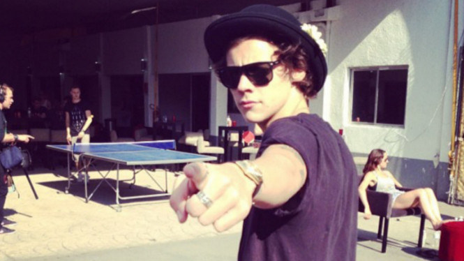 Instagram/@harrystyles