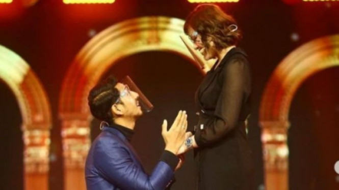 Amanda Manopo dan Arya Saloka