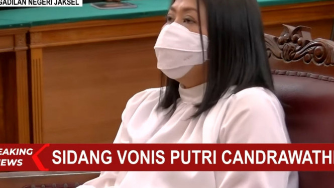 Putri Cendrawathi/Tangkapan Layar Televisi Swasta Indonesia