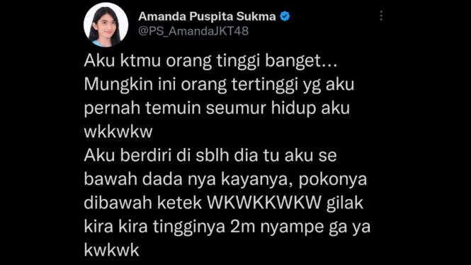 Twitter/ @PS_AmandaJKT48