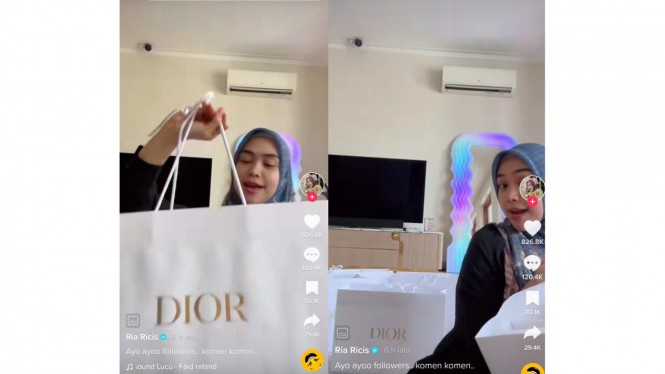 Tangkap layar TikTok 