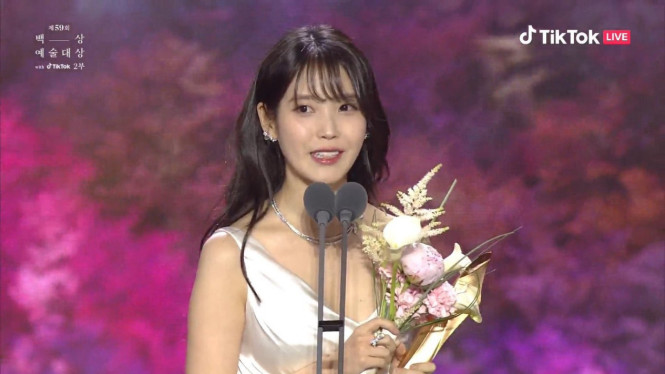 TikTok Baeksang arts awards
