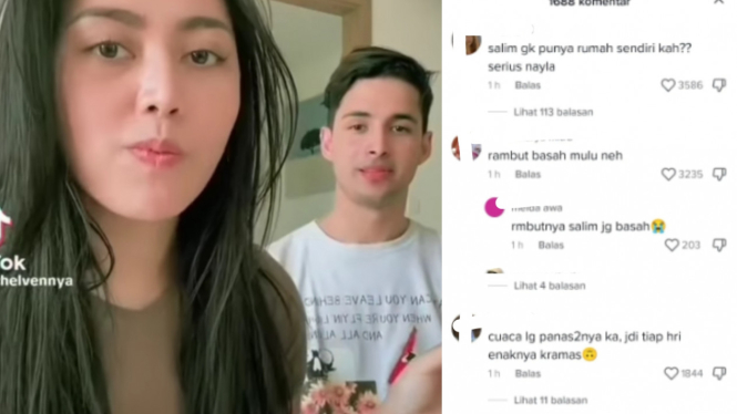 Salim Nauderer Disebut Numpang Hidup Rambut Basah Rachel Vennya Disorot