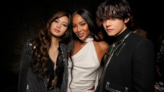 V BTS, Naomi Campbell dan Lisa BLACKPINK 