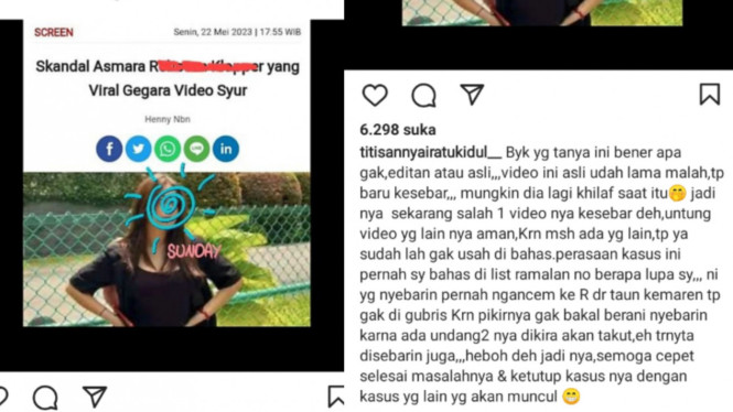 Instagram/@titisannyairatukidul__