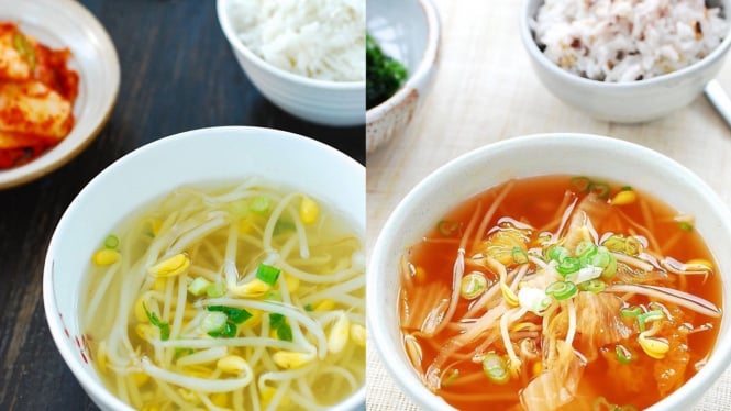 Resep dan Cara Membuat Gongnamul Guk, Sup Toge Ala Korea