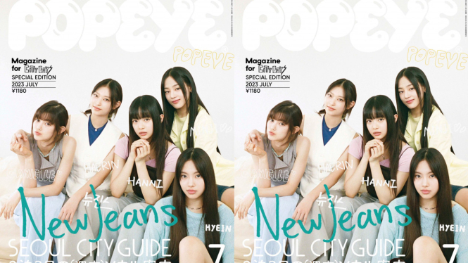 NewJeans Artis K-pop Pertama Jadi Cover Majalah Jepang 'Popeye'