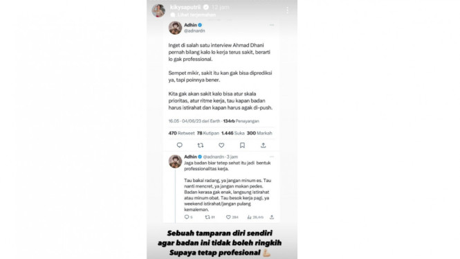 Instagram/@kikysaputrii