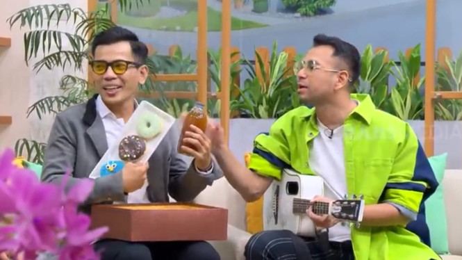 Raffi Ahmad dan Aris Idol