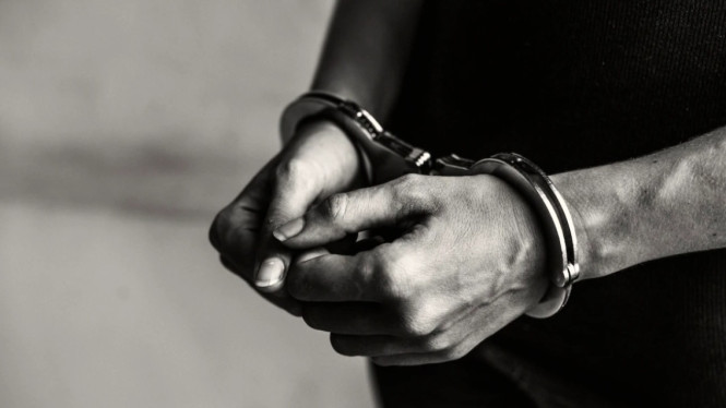 Ilustrasi ditangkap polisi