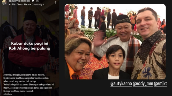 Maudy Koesnaedi, koh ahong