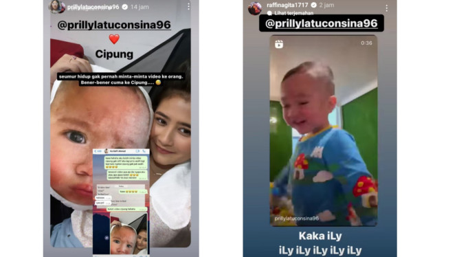 Prilly Latuconsina, Rayyanza