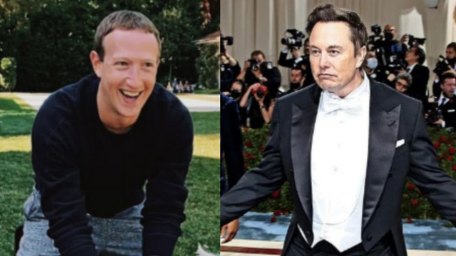 Mark Zuckerberg dan Elon Musk duel